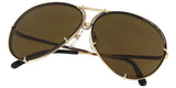 Porsche Design 8478 A Gold Frame - Brown + Blue Lenses