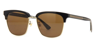 Gucci GG0382S 005 Havana and Gold Sunglasses – GlassesNow