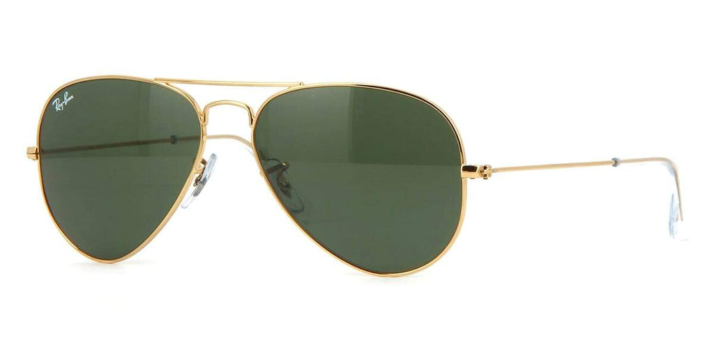 Ray-Ban Aviator RB 3025 W3234 Gold/G15 Green 55mm Sunglasses