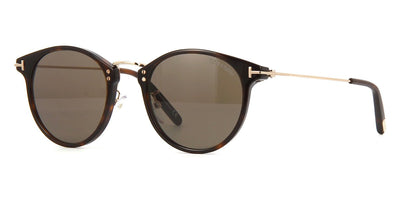 Tom Ford Jamieson TF673 01A Black and Gold Sunglasses 