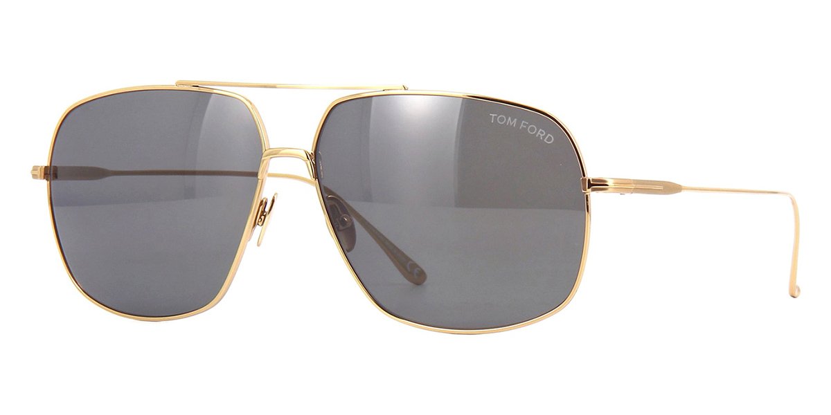 TOM FORD John gold-tone aviator-style sunglasses | Harvey Nichols