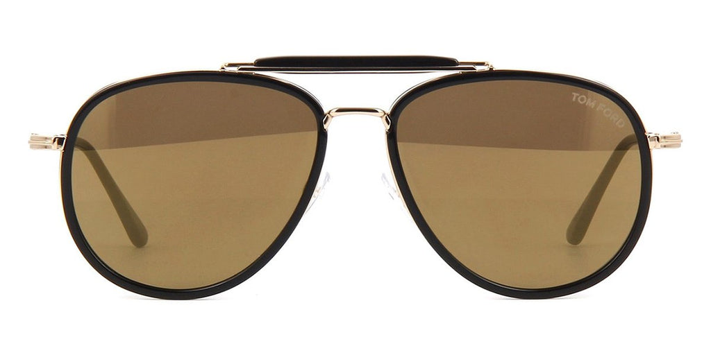 Tom Ford Tripp TF666 01G Black and Gold